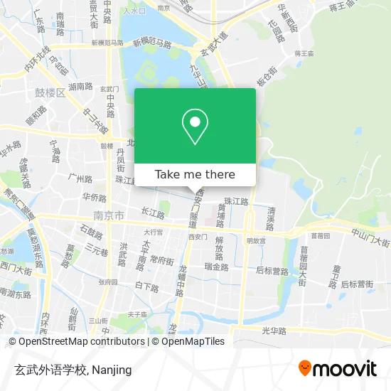 玄武外语学校 map