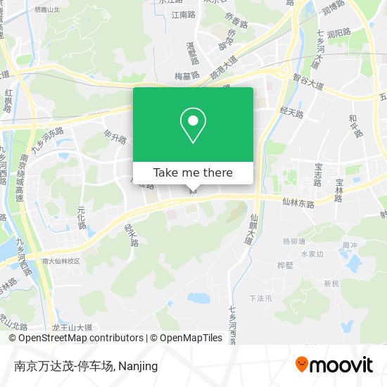 南京万达茂-停车场 map