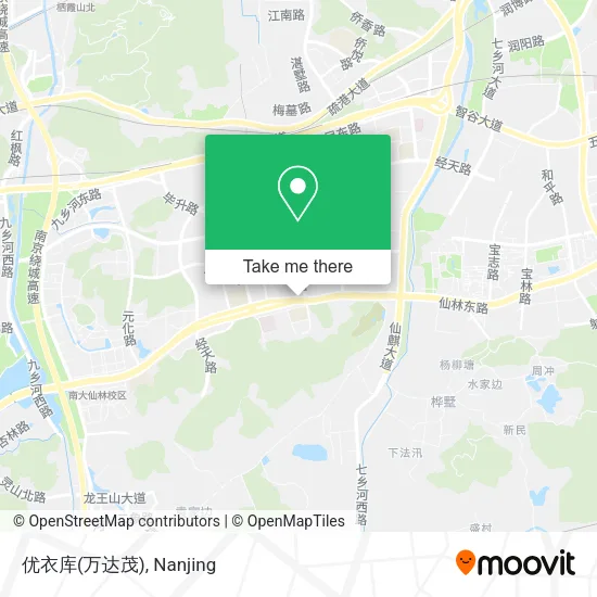 优衣库(万达茂) map