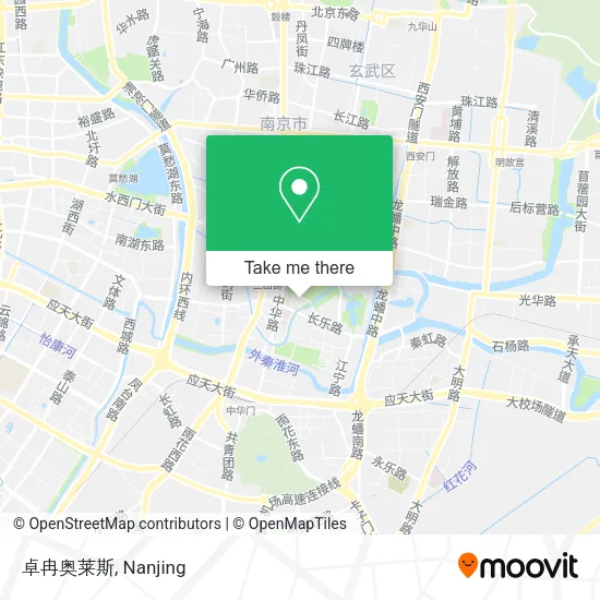 卓冉奥莱斯 map