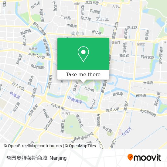 詹园奥特莱斯商城 map