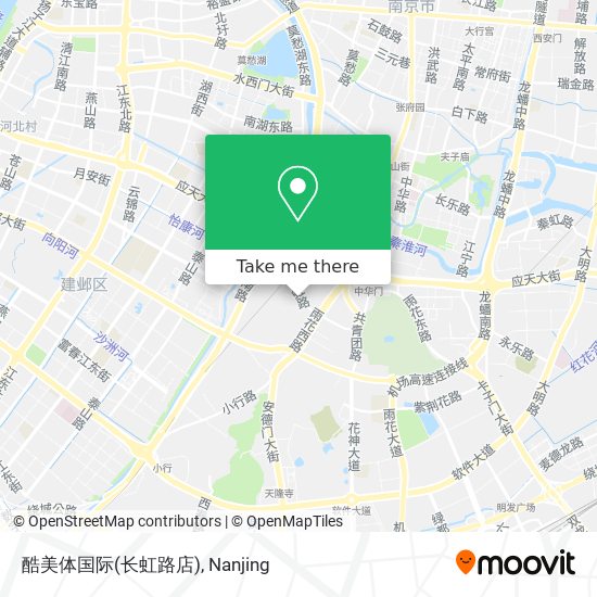 酷美体国际(长虹路店) map