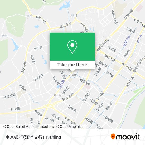 南京银行(江浦支行) map