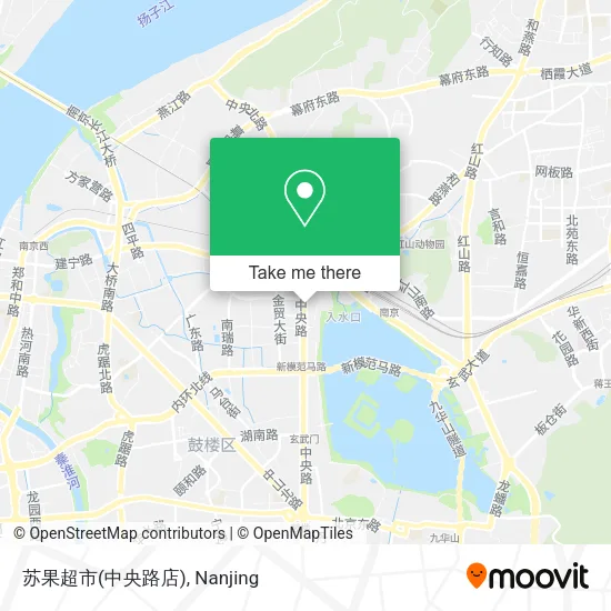 苏果超市(中央路店) map