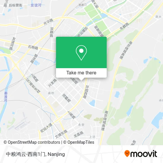 中粮鸿云-西南1门 map