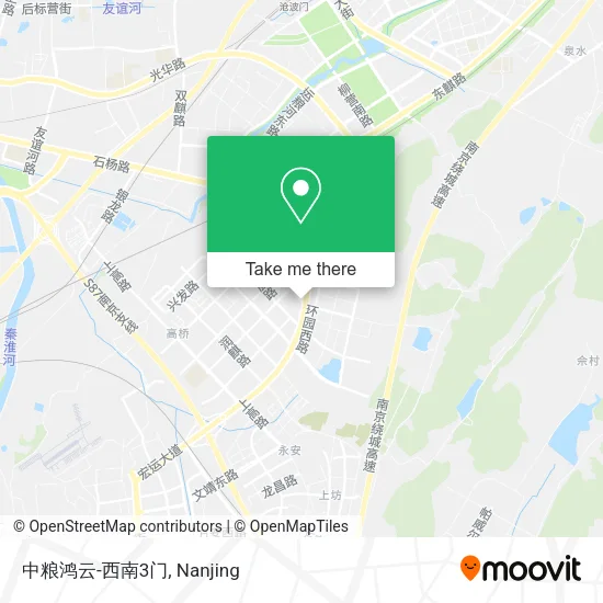 中粮鸿云-西南3门 map