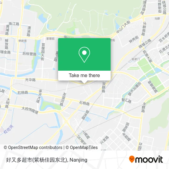 好又多超市(紫杨佳园东北) map