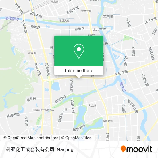 科亚化工成套装备公司 map