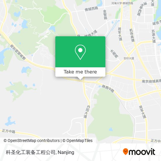 科圣化工装备工程公司 map