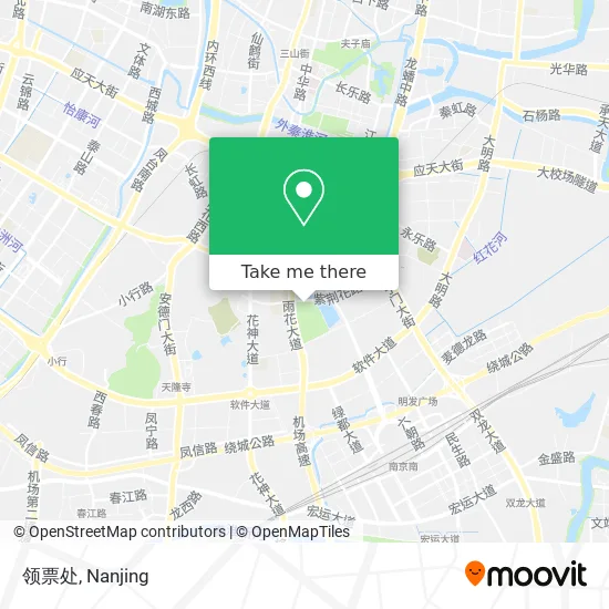 领票处 map