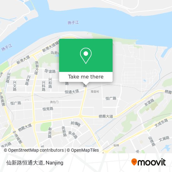 仙新路恒通大道 map