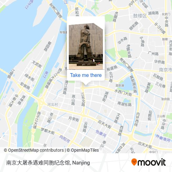 南京大屠杀遇难同胞纪念馆 map