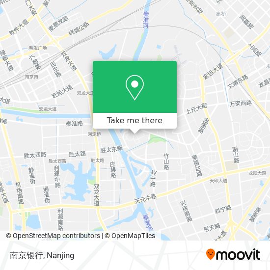 南京银行 map