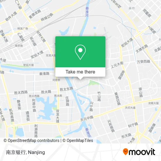 南京银行 map