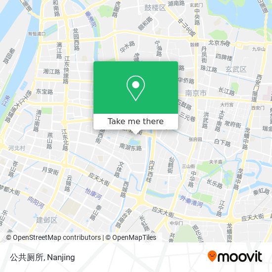公共厕所 map