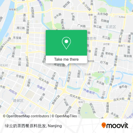绿云奶茶西餐原料批发 map