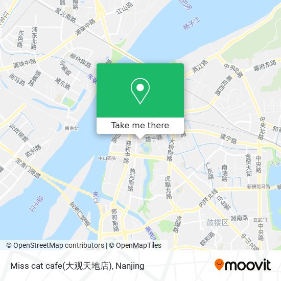 Miss cat cafe(大观天地店) map