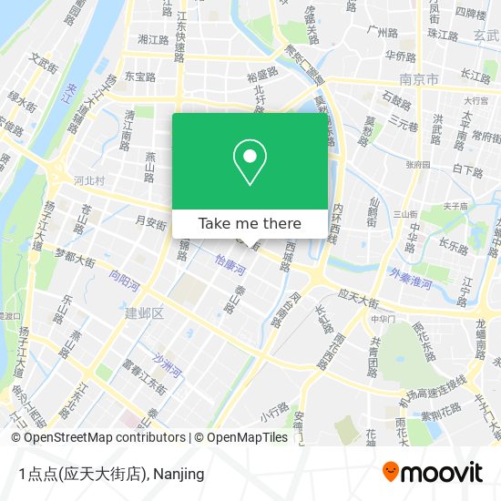 1点点(应天大街店) map