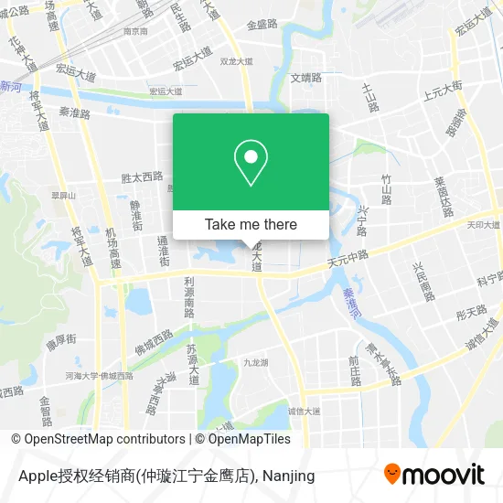 Apple授权经销商(仲璇江宁金鹰店) map