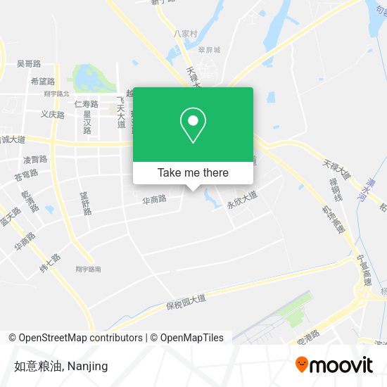 如意粮油 map