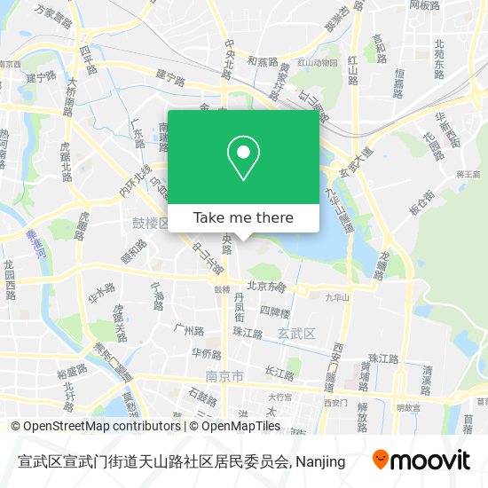 宣武区宣武门街道天山路社区居民委员会 map