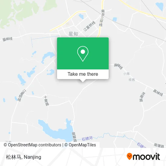 松林马 map