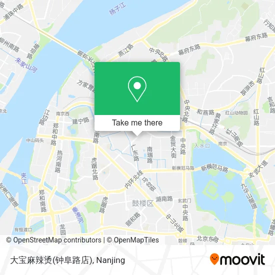 大宝麻辣烫(钟阜路店) map
