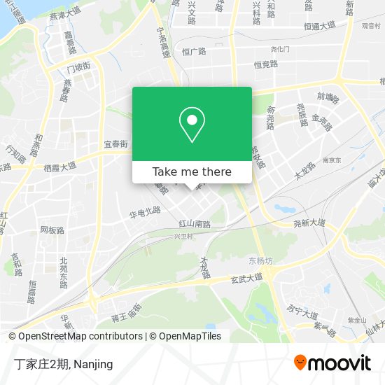 丁家庄2期 map