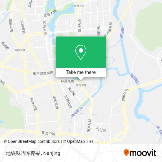 地铁秣周东路站 map