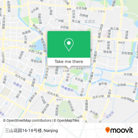 三山花园16-18号楼 map