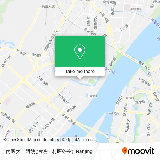 南医大二附院(浦铁一村医务室) map