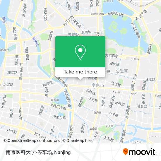 南京医科大学-停车场 map