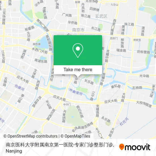 南京医科大学附属南京第一医院-专家门诊整形门诊 map