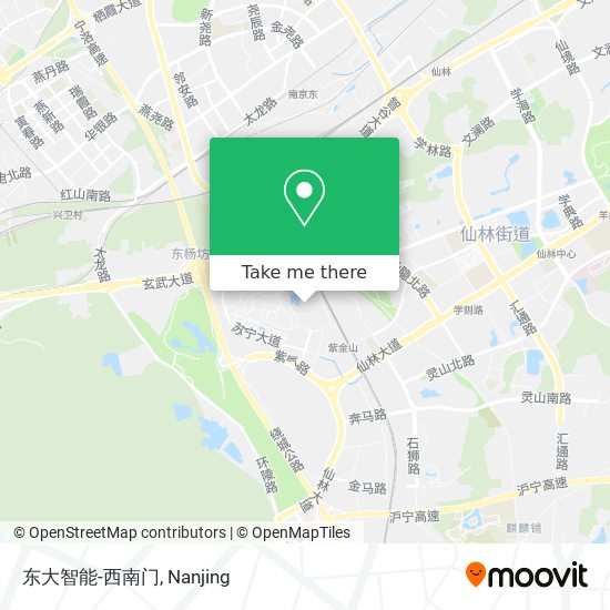 东大智能-西南门 map