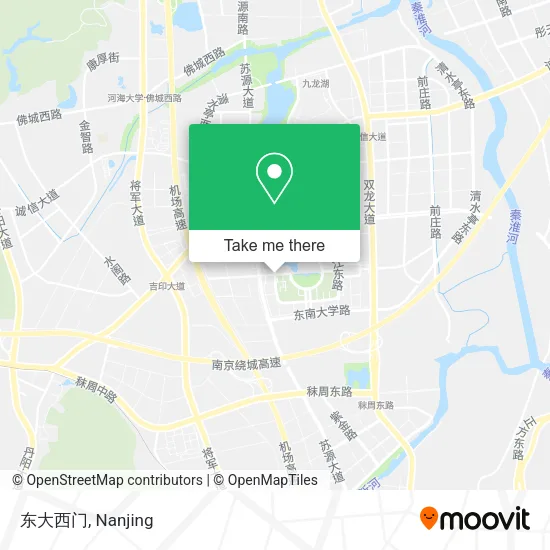 东大西门 map