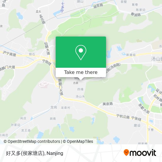 好又多(侯家塘店) map