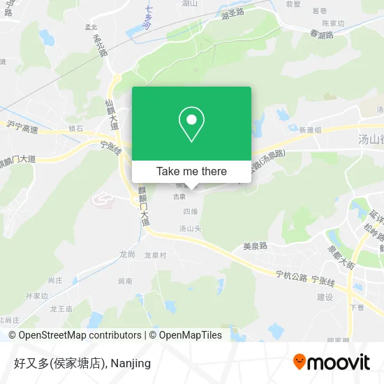 好又多(侯家塘店) map