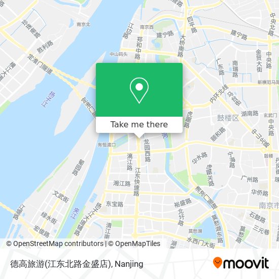 德高旅游(江东北路金盛店) map