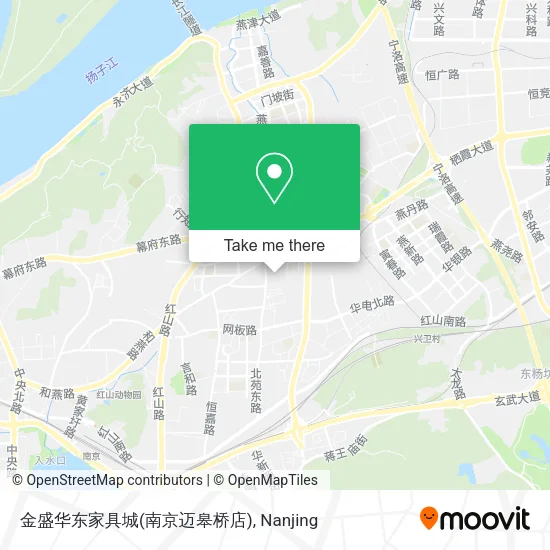 金盛华东家具城(南京迈皋桥店) map