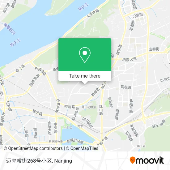 迈皋桥街268号小区 map