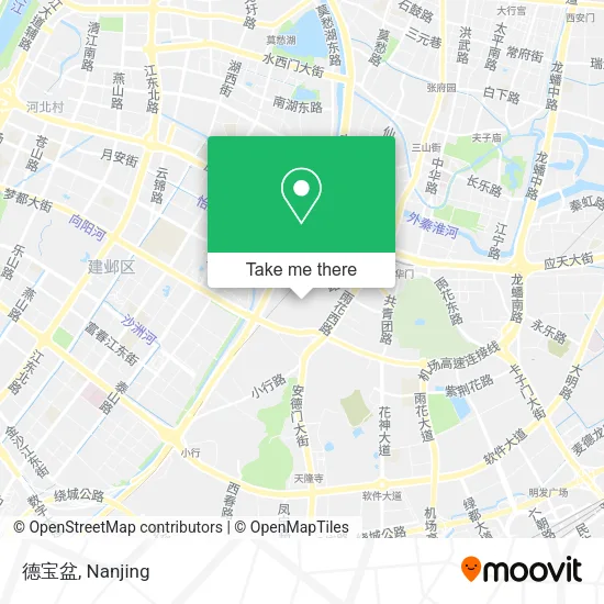 德宝盆 map