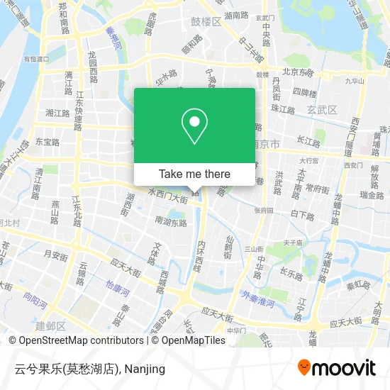 云兮果乐(莫愁湖店) map