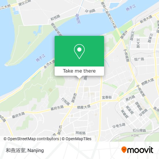 和燕浴室 map