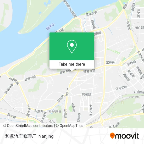 和燕汽车修理厂 map