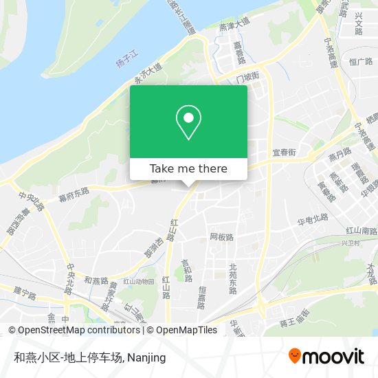 和燕小区-地上停车场 map