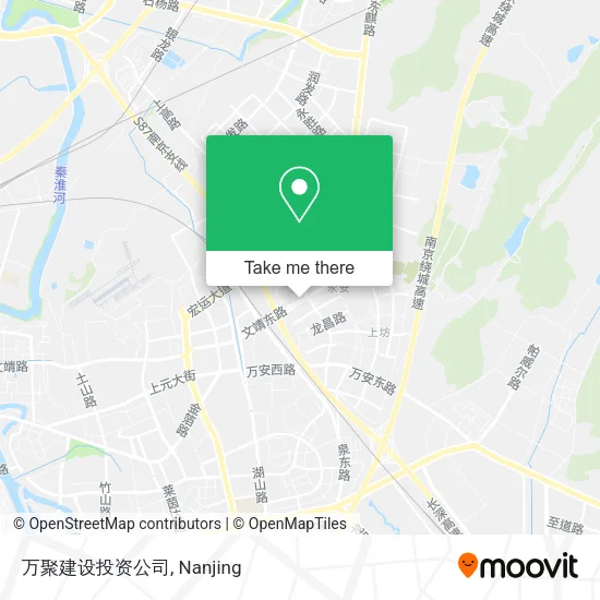 万聚建设投资公司 map