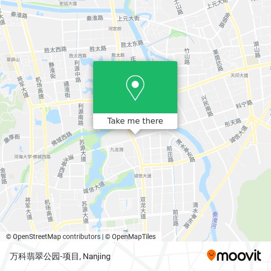 万科翡翠公园-项目 map