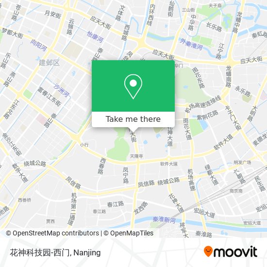 花神科技园-西门 map