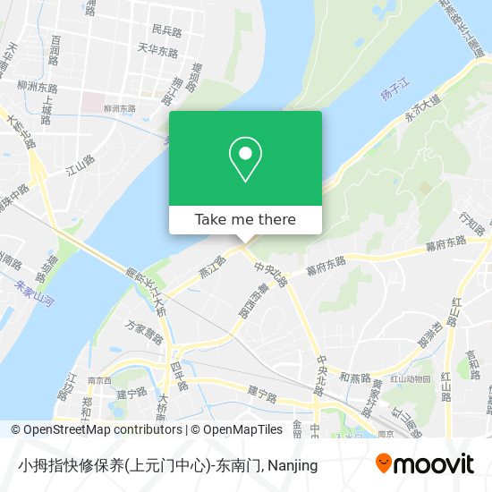 小拇指快修保养(上元门中心)-东南门 map