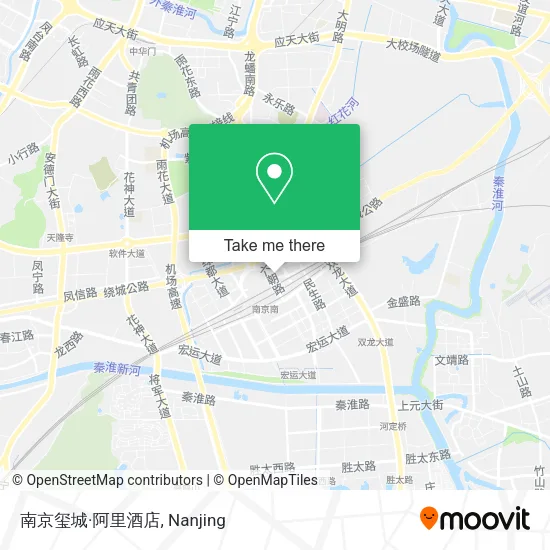 南京玺城·阿里酒店 map
